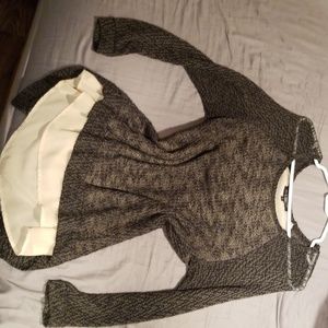 GREEN ENVELOPE BLOUSE